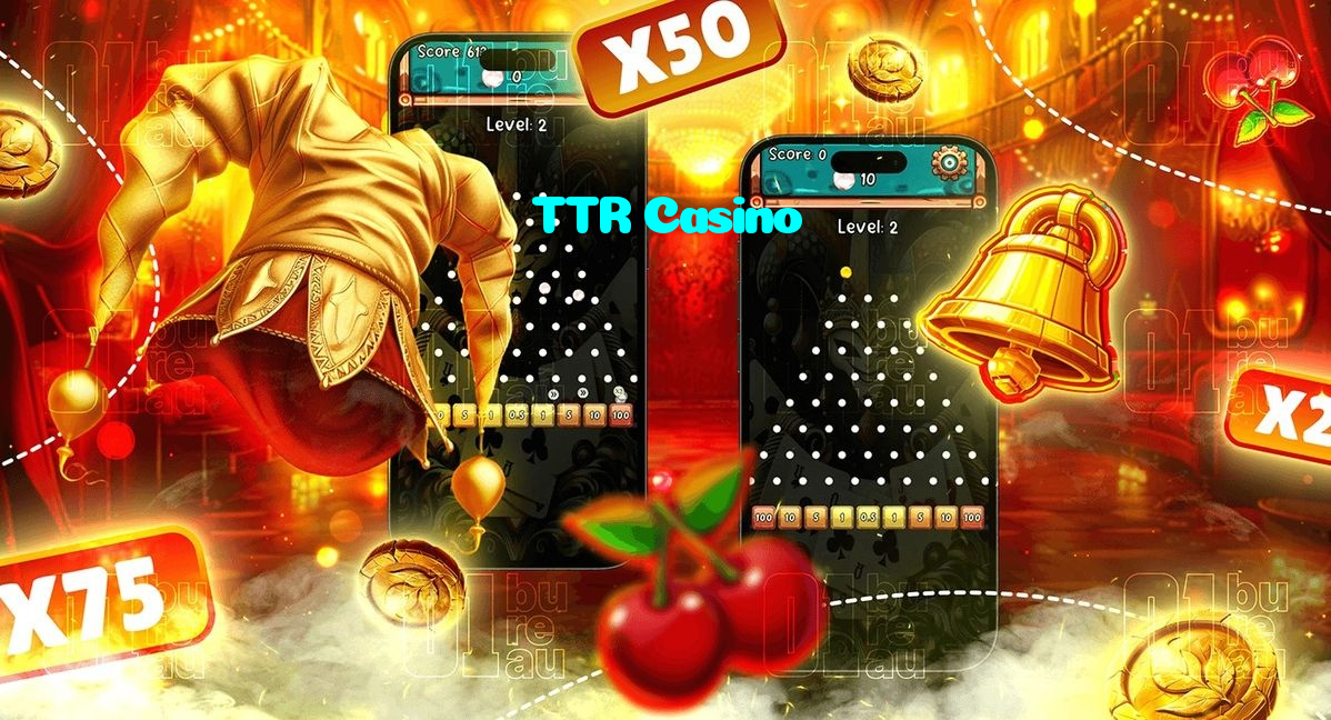 TTR Casino casino presented on mobile device in Pakistan with slots and live games